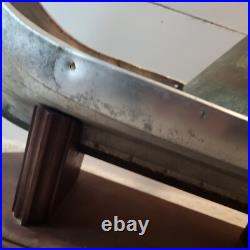 Viking Longship METAL Ship Model Large 27 Sailboat Vintage Needs Love VINTAGE