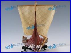 Viking Sailboat Drakkar Dragon Sailing Boat Unassembled Wooden Model Ship Kit