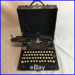 Vintage 1926 Remington Portable Typewriter Model 2 for Restoration Free Shipping
