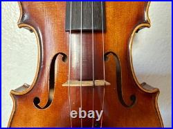 Vintage 1956 German violin fiddle 4/4 handmade copy of Strad, free shipping