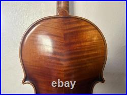 Vintage 1956 German violin fiddle 4/4 handmade copy of Strad, free shipping