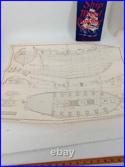 Vintage 1960 Model Shipways Fair American Unassembled/Model Ship Building Book