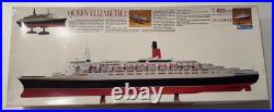 Vintage 1986 Gunze Sangyo Qe2 Queen Elizabeth 2 Luxury Cruise Ship Model 1450