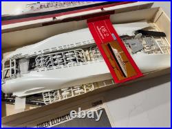Vintage 1986 Gunze Sangyo Qe2 Queen Elizabeth 2 Luxury Cruise Ship Model 1450