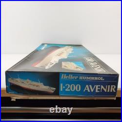 Vintage 1986 Heller Humbrol Avenir Ship Boat Model Kit 80625 HTF