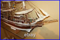 Vintage 54 Seamen's Bank for Savings Model Sailboat Boat Ship Clipper