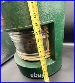 Vintage DDR Ship Navigation Light VEB Ueckermünde Model 7322 Starboard 1968