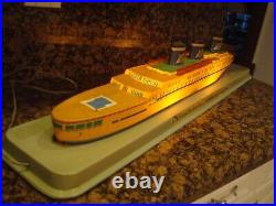 Vintage Eastern Steamship Lines SS Emerald Seas Model Ship (Item #304)