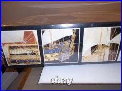 Vintage Heller Humbrol 1.100 Le Soleil Royal Model Ship Kit, Made in France