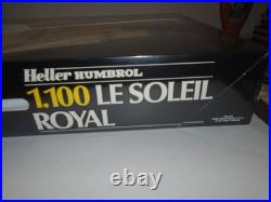 Vintage Heller Humbrol 1.100 Le Soleil Royal Model Ship Kit, Made in France