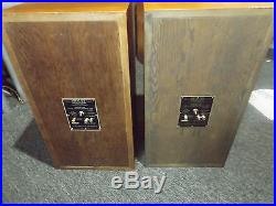 Vintage KLH Model Six 6 Speakers All Original for parts or restoration CAN SHIP