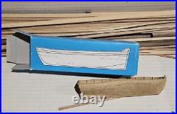 Vintage Mantua Wood Model Kit 774 ENDEAVOUR CAPT. COOK 1768 SHIP 176 Montaggio