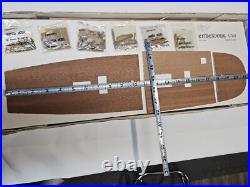 Vintage Mantua Wood Model Kit 774 ENDEAVOUR CAPT. COOK 1768 SHIP 176 Montaggio