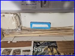 Vintage Mantua Wood Model Kit 774 ENDEAVOUR CAPT. COOK 1768 SHIP 176 Montaggio