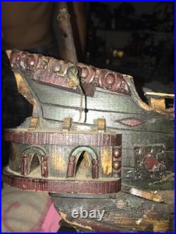 Vintage Model Ship To Be Restored