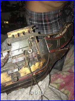 Vintage Model Ship To Be Restored