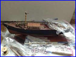 Vintage Modelshipways Wood Clipper Ship Model Flying Fish for Restoration 196