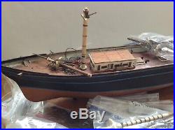 Vintage Modelshipways Wood Clipper Ship Model Flying Fish for Restoration 196