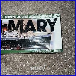 Vintage NOS Queen Mary ship 1979 by Advent model 20 3/4 inches long Rare 1/570