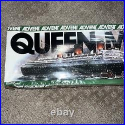 Vintage NOS Queen Mary ship 1979 by Advent model 20 3/4 inches long Rare 1/570