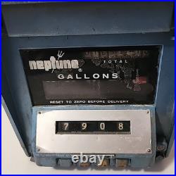 Vintage Neptune Model 238 Mechanical Register Pounds FREE SHIPPING