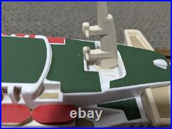 Vintage Queen Elizabeth 2 Handmade Hand Carved 28 Wooden Ship Model