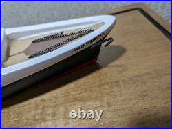 Vintage Queen Elizabeth 2 Handmade Hand Carved 28 Wooden Ship Model