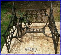 Vintage Singer Sewing Machine Treadle Stand For Model 15 6/2/1910 FREE SHIPPING