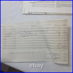 Vintage The Blue Nose Ship Wooden Model 15 1/2 Tall Ship 1/75 In Box