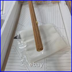 Vintage The Blue Nose Ship Wooden Model 15 1/2 Tall Ship 1/75 In Box