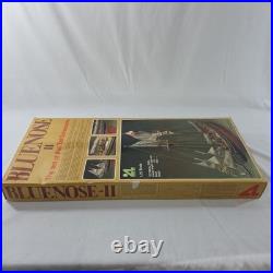 Vintage The Blue Nose Ship Wooden Model 15 1/2 Tall Ship 1/75 In Box