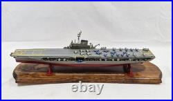 Vintage USS Franklin D Roosevelt (CVA 42) Model 22 Mounted