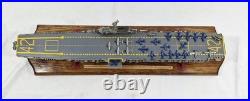 Vintage USS Franklin D Roosevelt (CVA 42) Model 22 Mounted