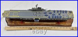 Vintage USS Franklin D Roosevelt (CVA 42) Model 22 Mounted