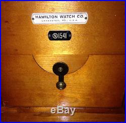 Vintage WWII Era Hamilton Chronometer Watch shipping box withstrap for Model 22
