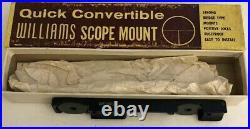 Vintage Williams Quick Convertible Scope Mount for Remington Model TM-788-SHIP24