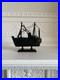 Vintage-Wooden-Model-Ship-Black-Sailing-Vessel-with-Fabric-Sails-Nautical-Decor-01-zcke