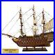 Vintage-Wooden-Ship-HMS-Victory-Model-Handmade-Home-Decor-Unique-Birthday-Gift-01-fcg