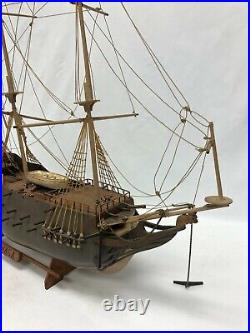 Vintage Wooden Ship Model Wasa Handmade Kit