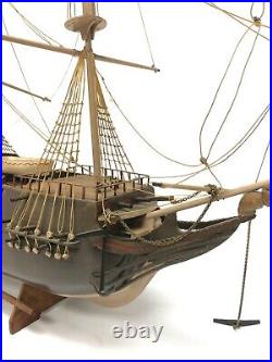 Vintage Wooden Ship Model Wasa Handmade Kit