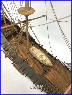 Vintage Wooden Ship Model Wasa Handmade Kit