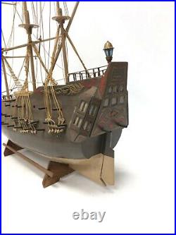 Vintage Wooden Ship Model Wasa Handmade Kit