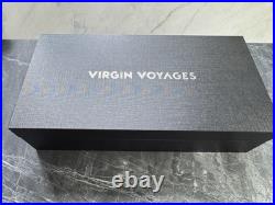 Virgin Voyages Resilient Lady Crystal Engraved Cruise Ship Model