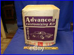 Vtg 1960's RARE Original AMT 3 in 1 Model Kits CASE SHIPPING CARTON For 12 Kits