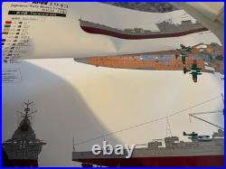 WW2 IJN Ship model kit Nachi new&unassembled in pristine box