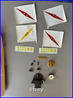 Wappen Von Hamburg Model Ship Vintage 1965 Lindberg