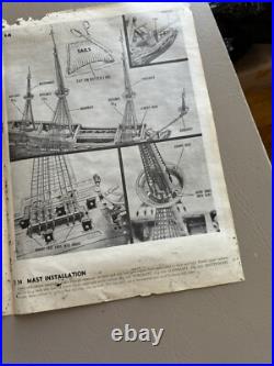 Wappen Von Hamburg Model Ship Vintage 1965 Lindberg