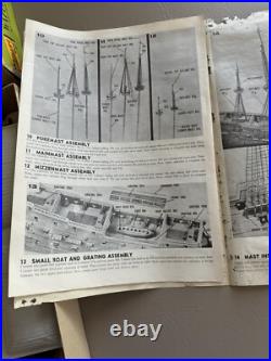 Wappen Von Hamburg Model Ship Vintage 1965 Lindberg