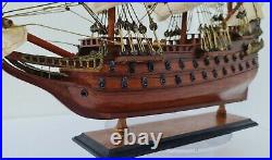Wasa Wooden Model Ship 20 Swedish Warship Model Boat Handmade Gifts For Men