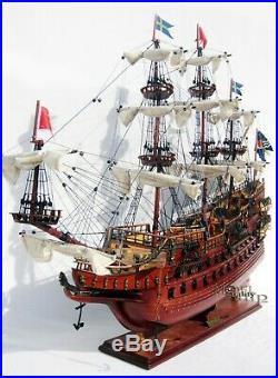 Wasa Wooden Ship Model Ready for Display